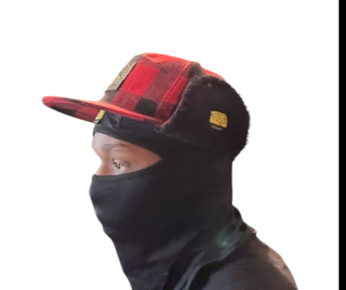 Red/Black LumberJack Hat