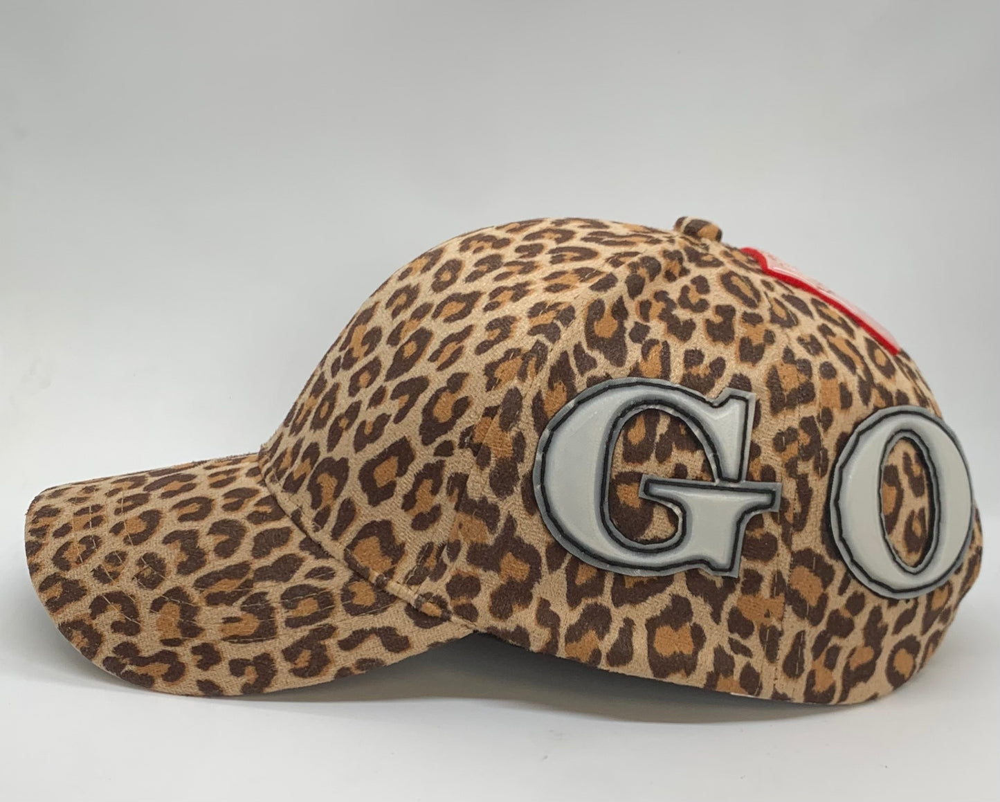 Front in the Back Cheetah hat