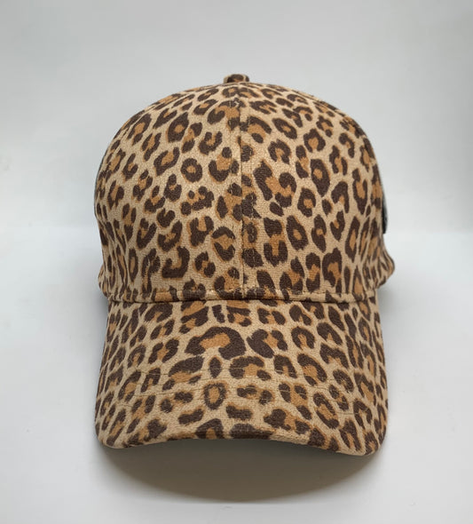 Front in the Back Cheetah hat