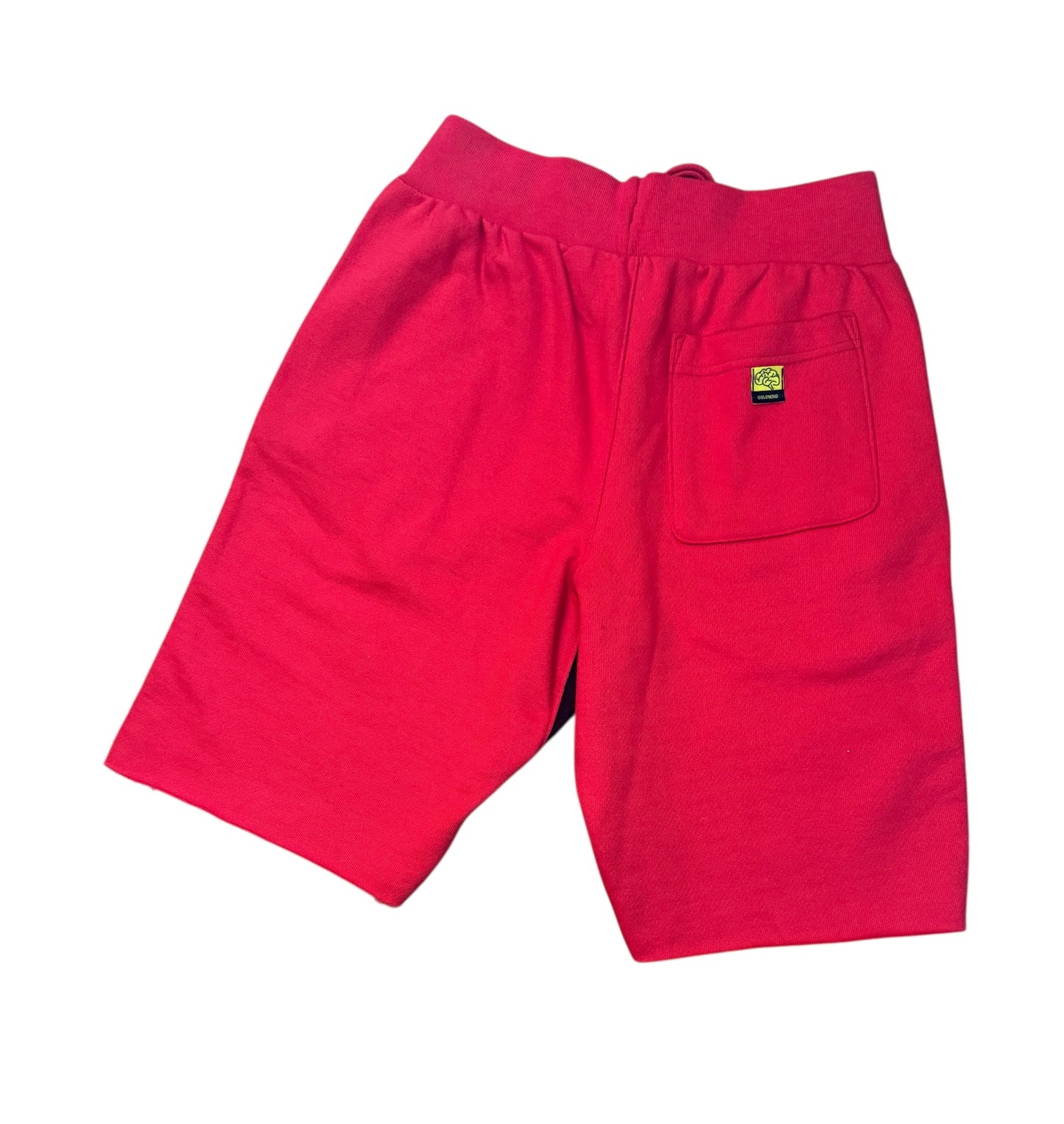 GOLD Boxing Shorts Cherry Red