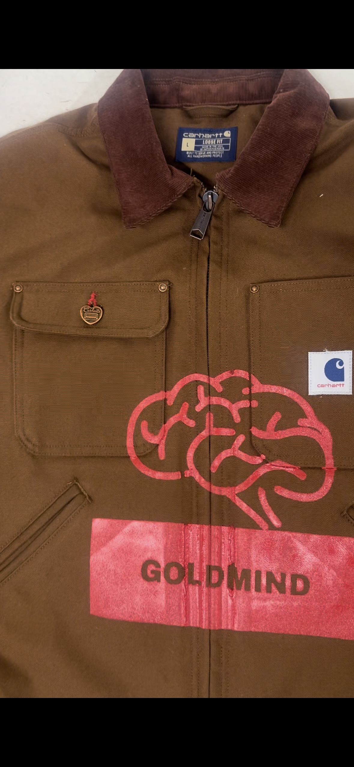 GoldMind X Carhartt jacket