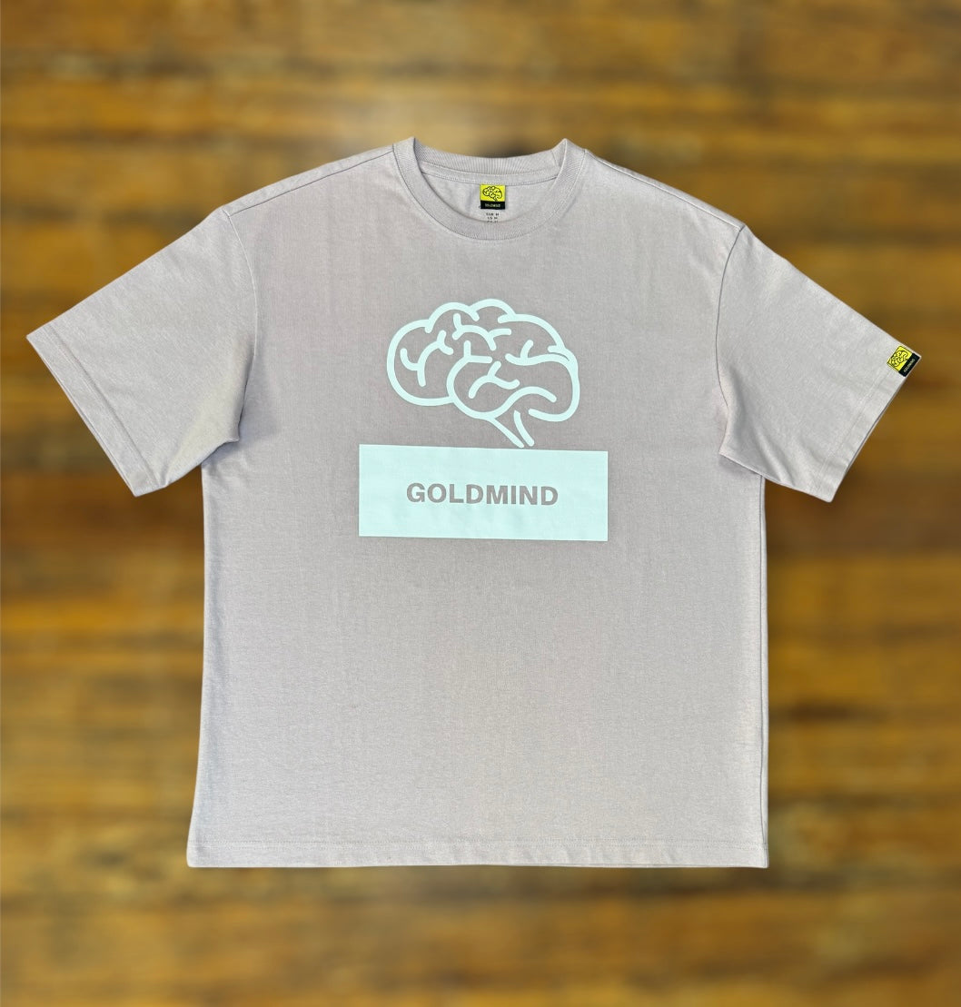 GoldMind Classic heavyweight tee in Rose Sand