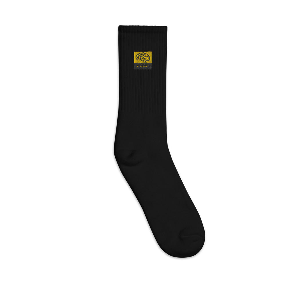 GoldMind Embroidered socks