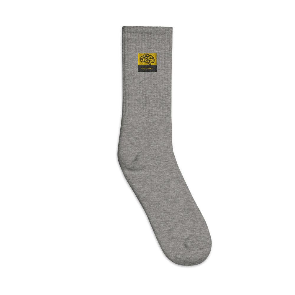 GoldMind Embroidered socks