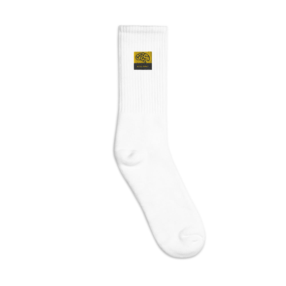 GoldMind Embroidered socks