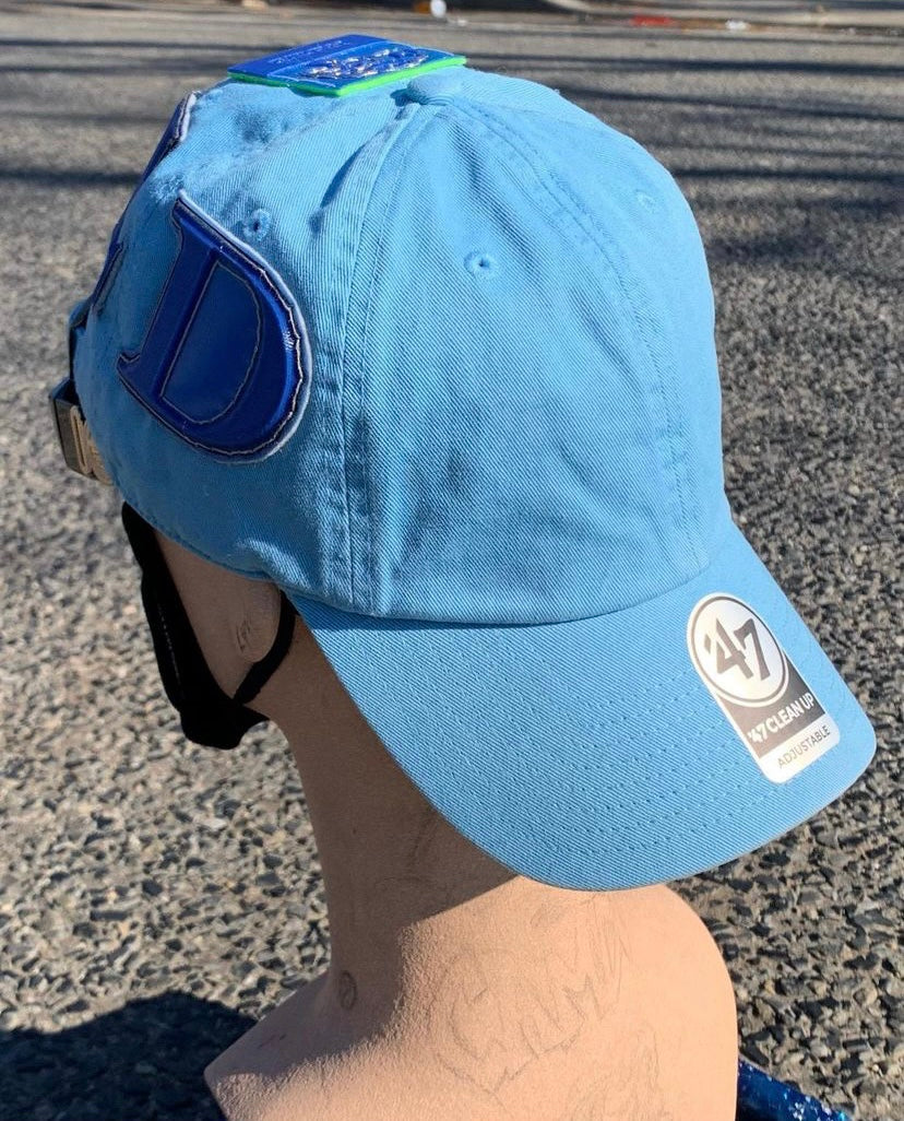 Front in the Back hat in Blue