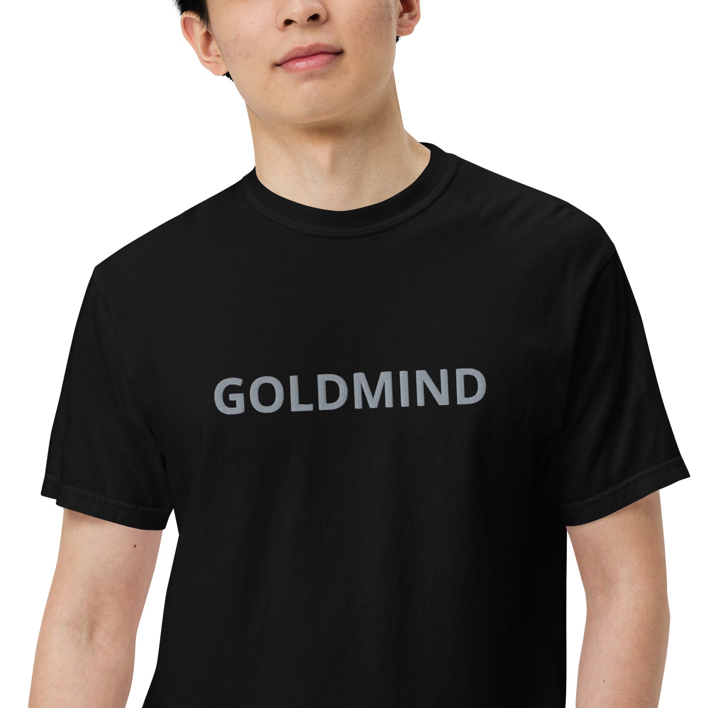 GoldMind embroidered heavyweight tshirt