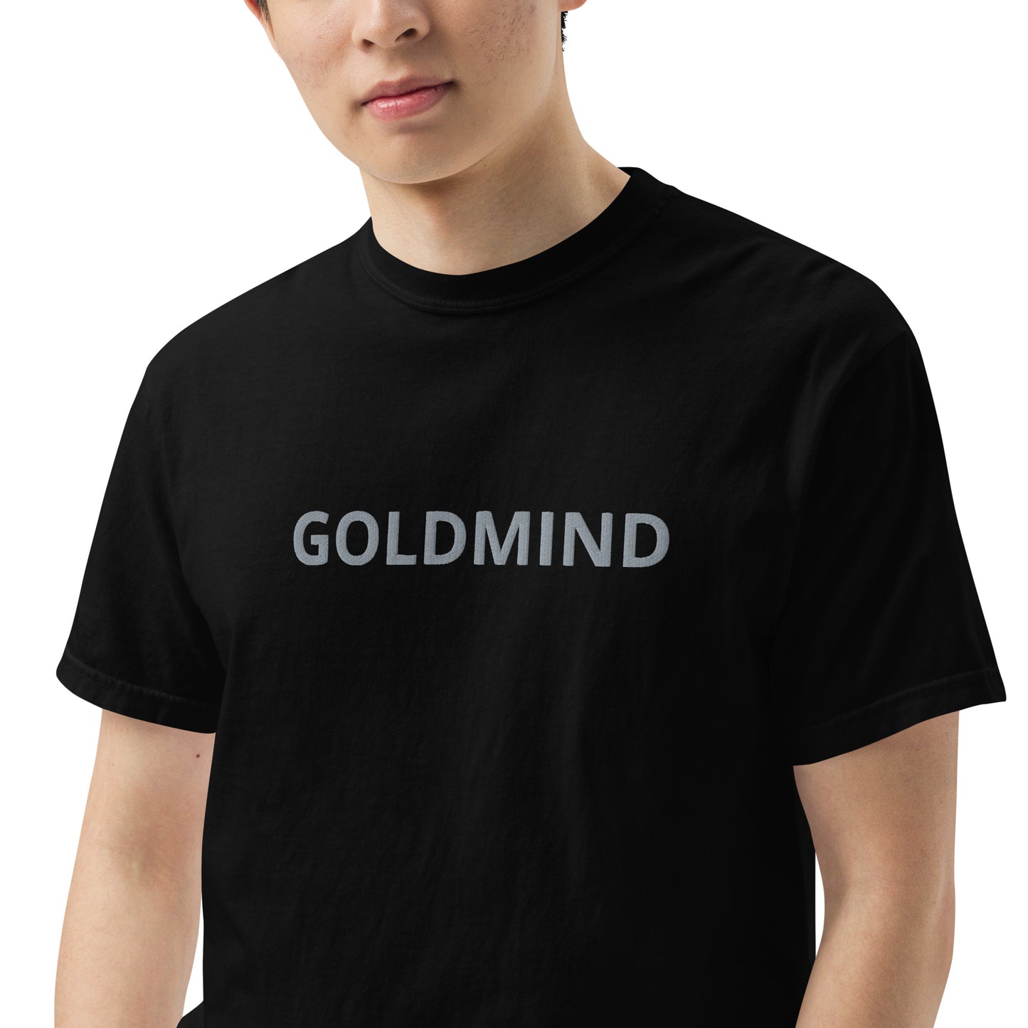 GoldMind embroidered heavyweight tshirt