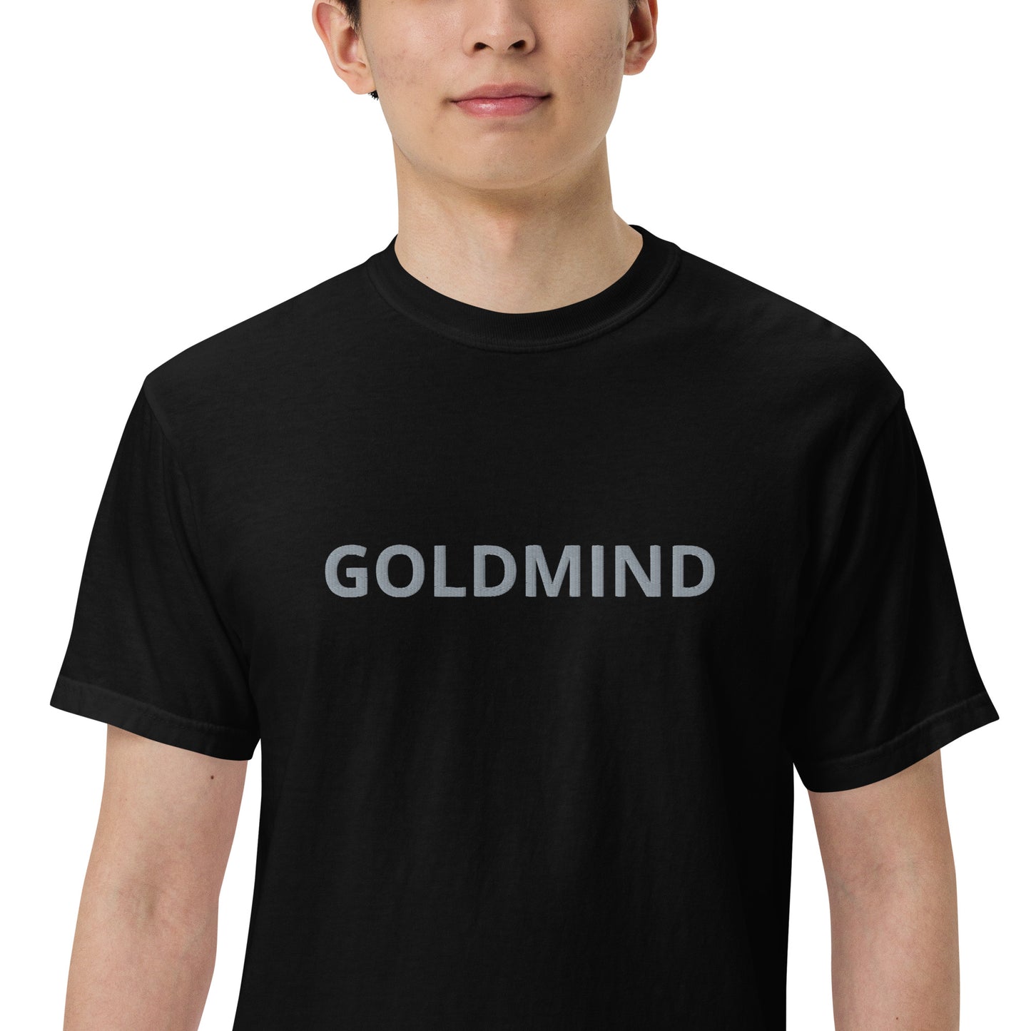 GoldMind embroidered heavyweight tshirt