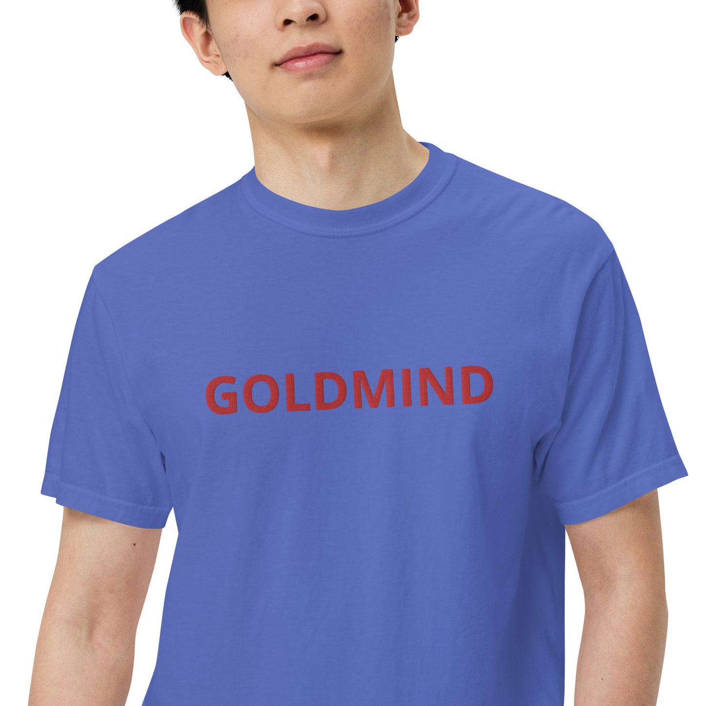 GoldMind Embroidered heavyweight t-shirt