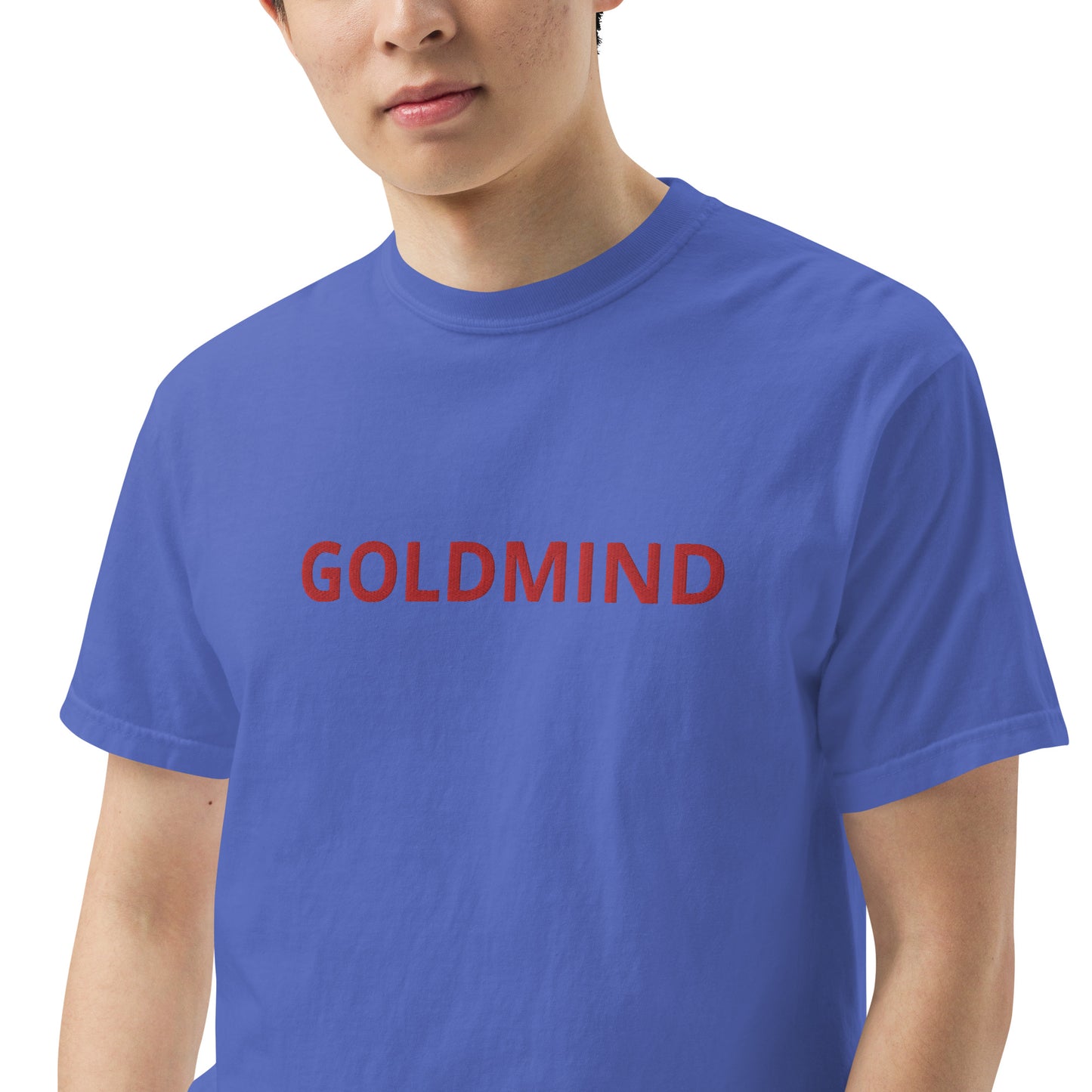 GoldMind Embroidered heavyweight t-shirt