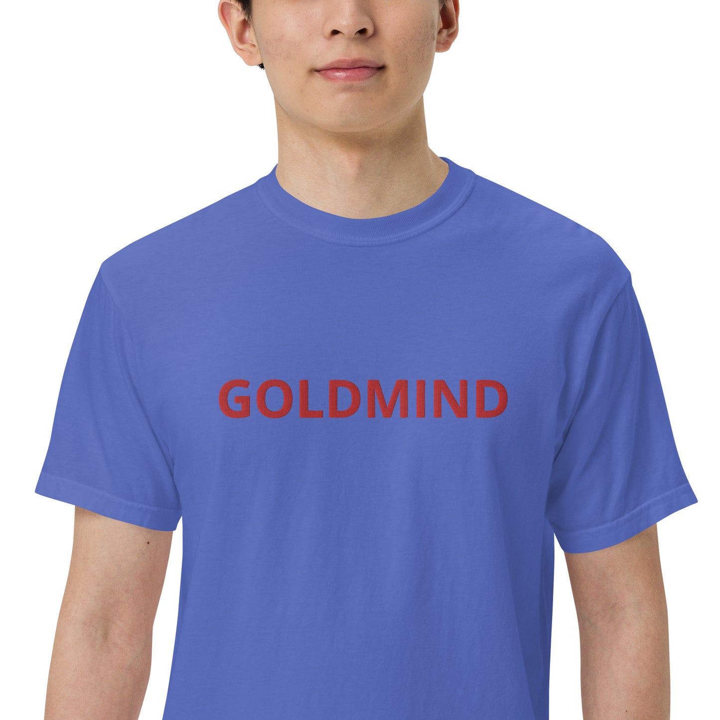 GoldMind Embroidered heavyweight t-shirt