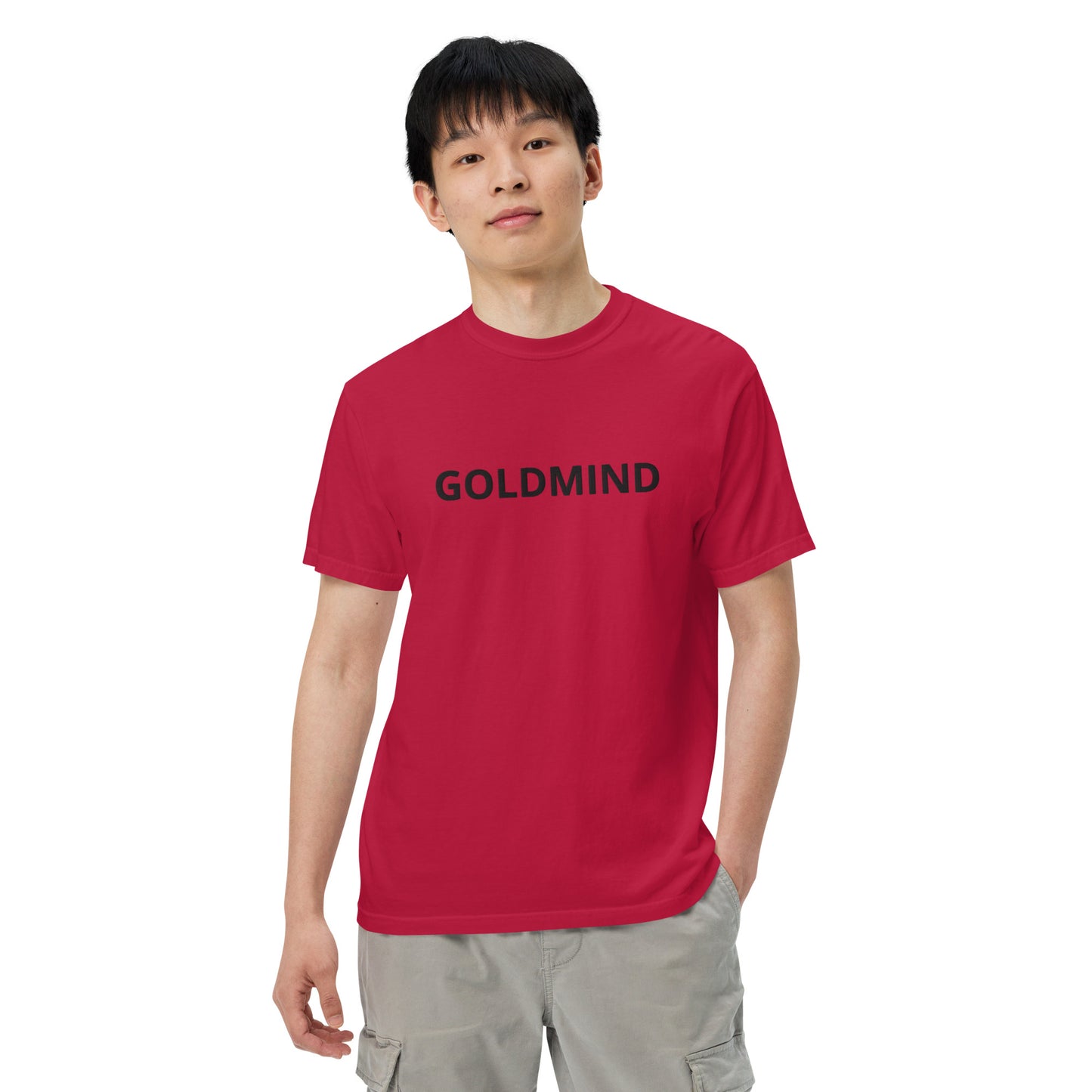 GoldMind embroidered heavyweight t-shirt