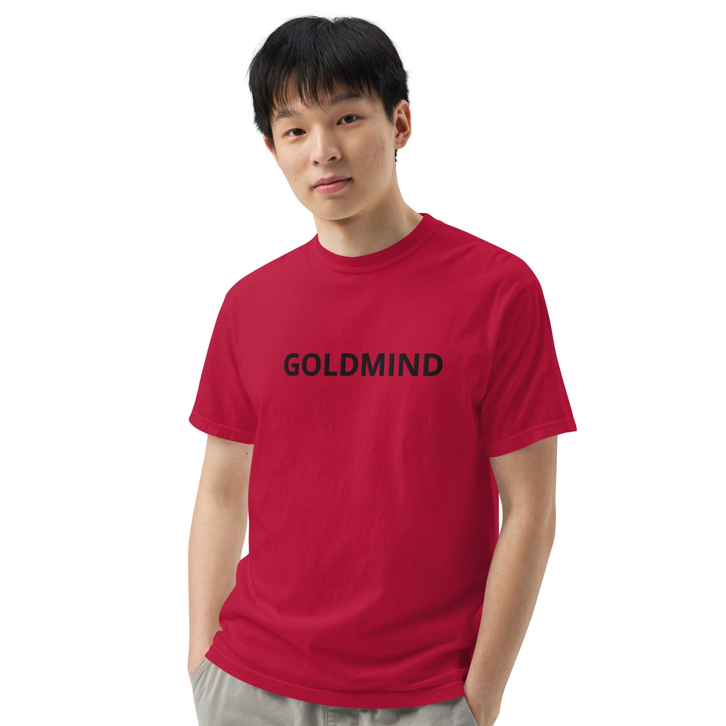 GoldMind embroidered heavyweight t-shirt