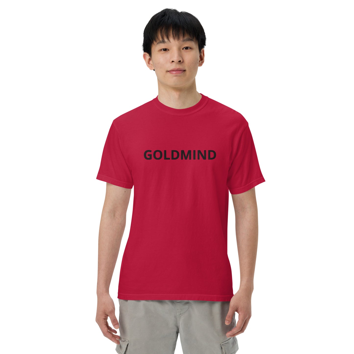 GoldMind embroidered heavyweight t-shirt