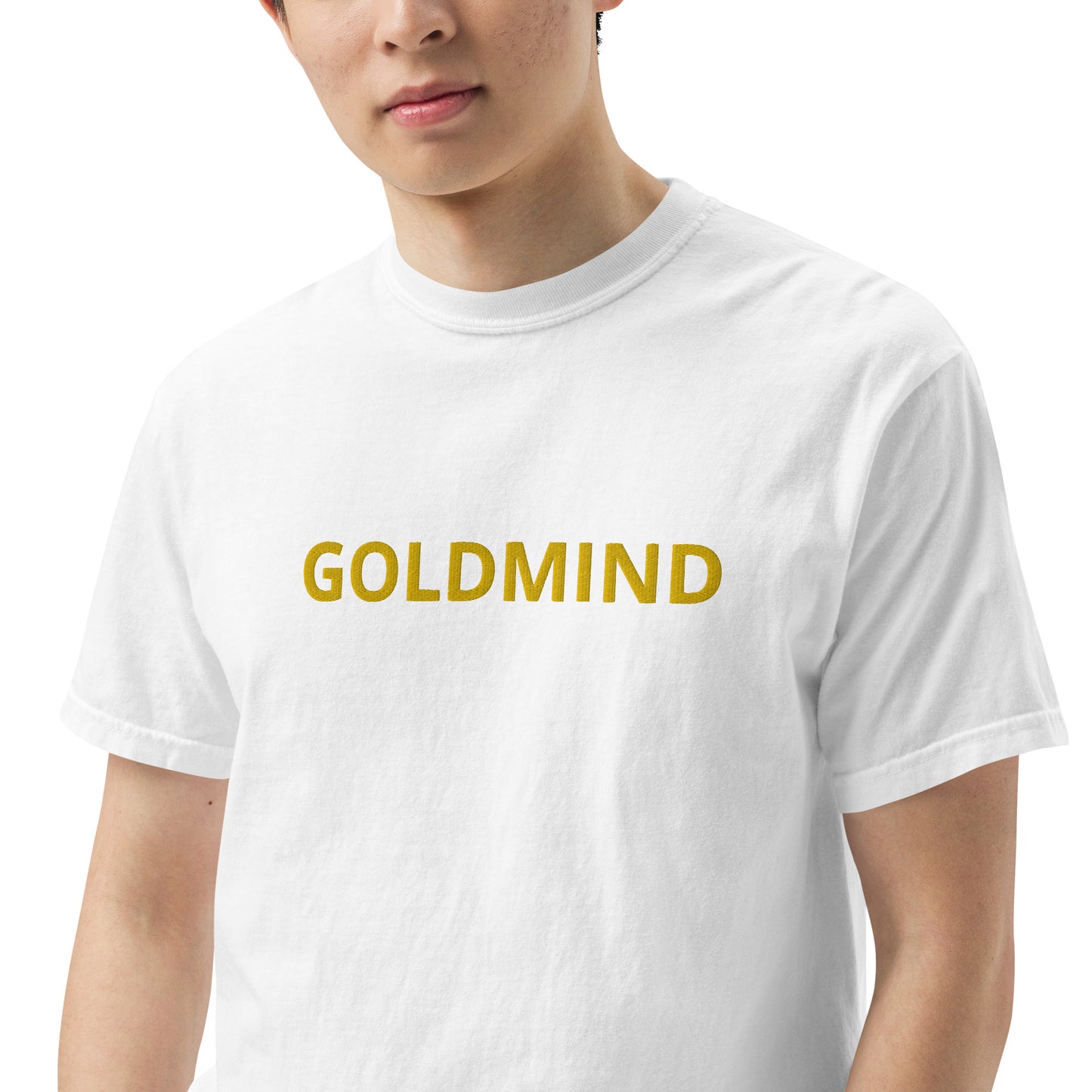 GoldMind embroidered heavyweight t-shirt