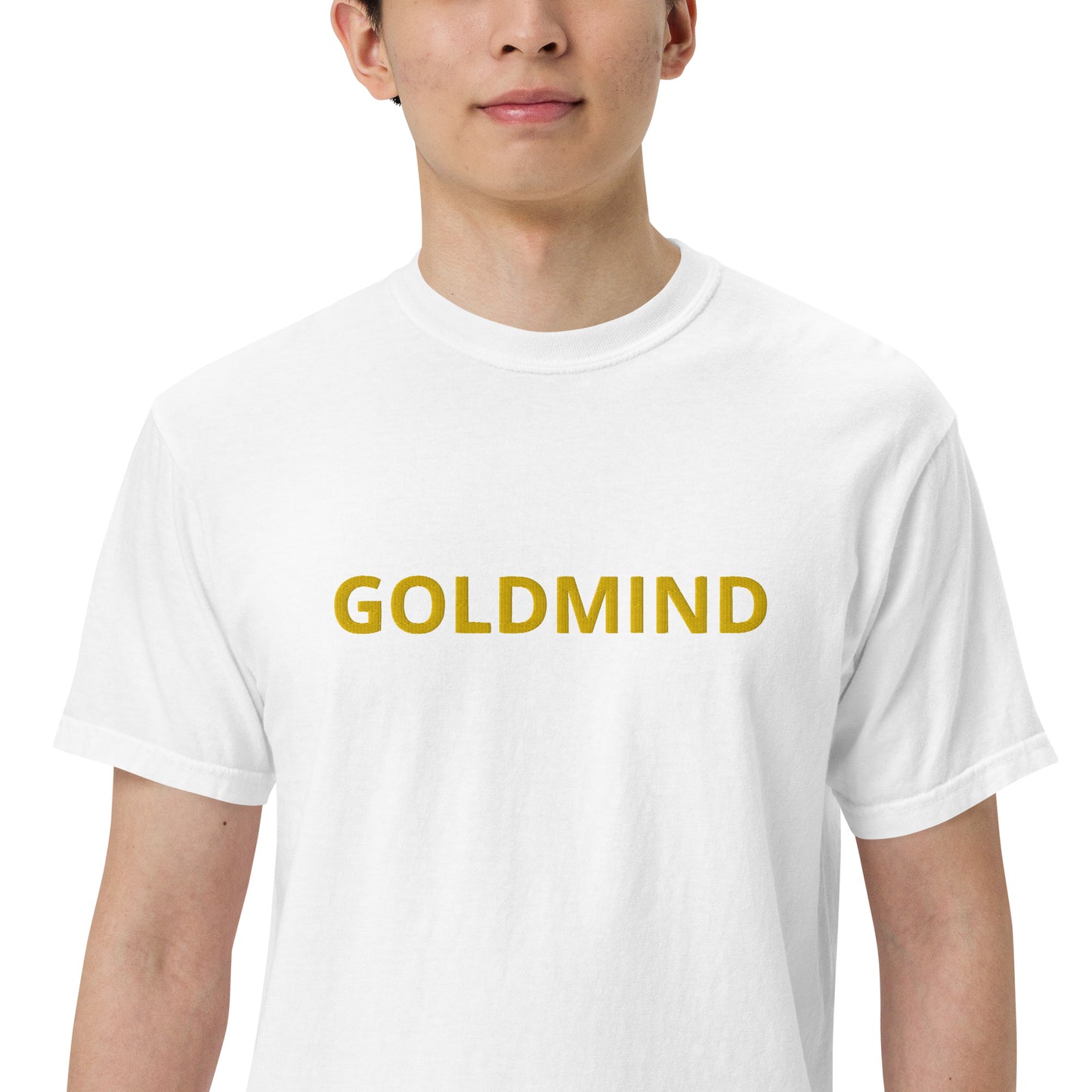 GoldMind embroidered heavyweight t-shirt